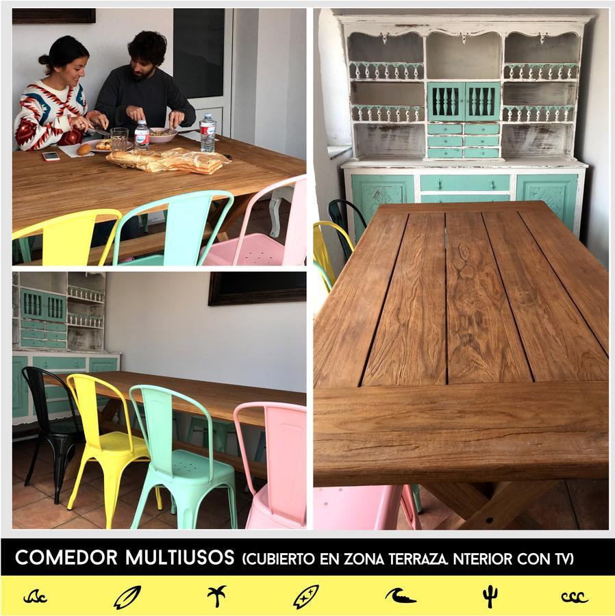 Cocos Surfhouse Hostel San Juan De La Arena Luaran gambar